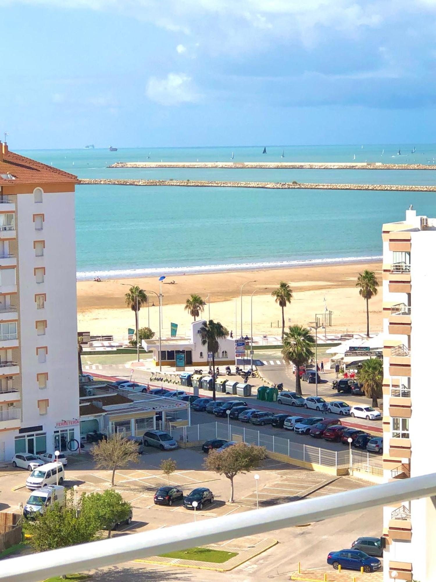 شقة Frente Al Mar, Preciosas Vistas, Piscinas , Valdelagrana إل بويرتو دي سانتا ماريا المظهر الخارجي الصورة