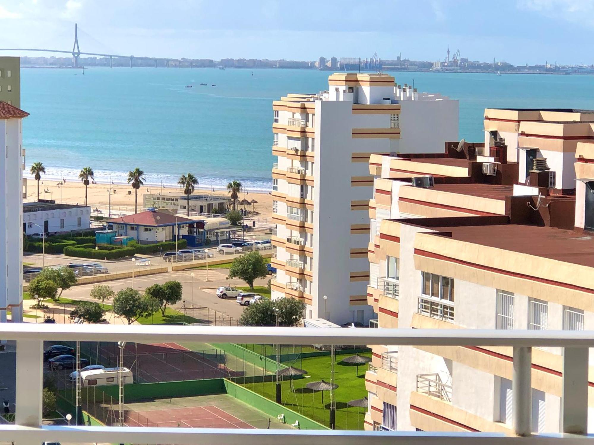 شقة Frente Al Mar, Preciosas Vistas, Piscinas , Valdelagrana إل بويرتو دي سانتا ماريا المظهر الخارجي الصورة